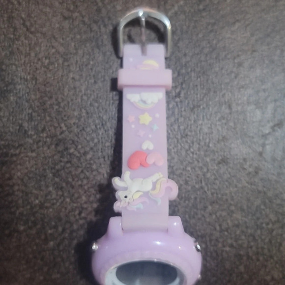 Jnew kids 3d pink unicorn watch digital water resistant - Picture 2 of 7